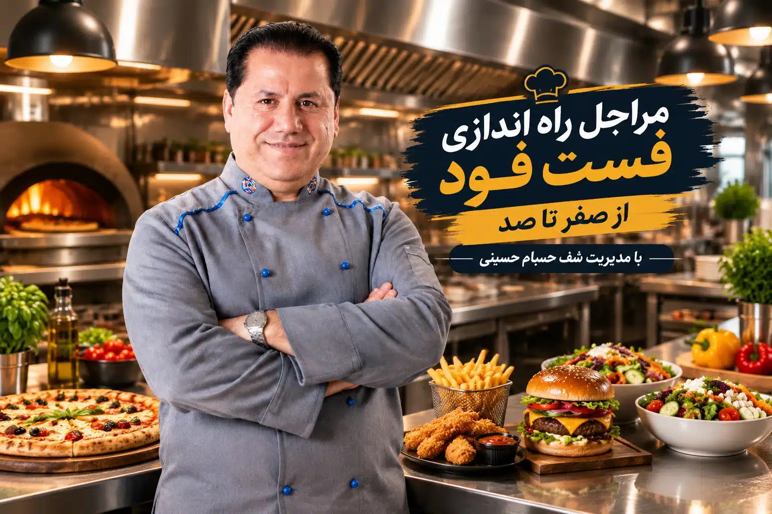 مهم‌ترین مراحل راه اندازی فست فود از صفر تا صد (چک‌لیست قدم‌به‌قدم) - صفر تا صد فست فود - دوره و راه اندازی فست فود